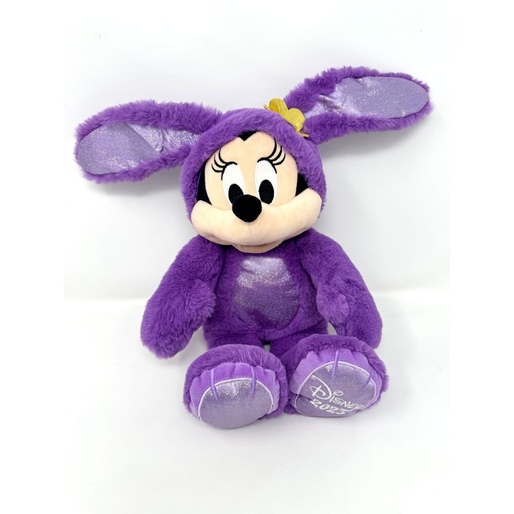 Original Disney Minnie Plush Stuffed Animal 2023 Japan Easter Bunny Spring SOFT